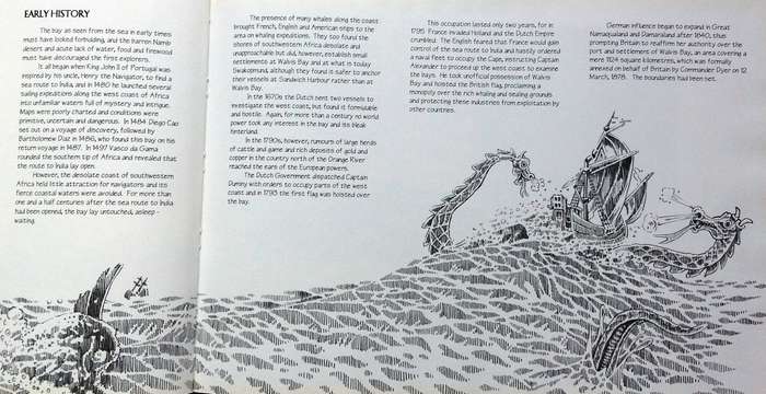 Walvis Bay, Namibia - Hardcover  by Brenda Bravenboer & Joe Madisia  Book signed Brenda Bravenboer