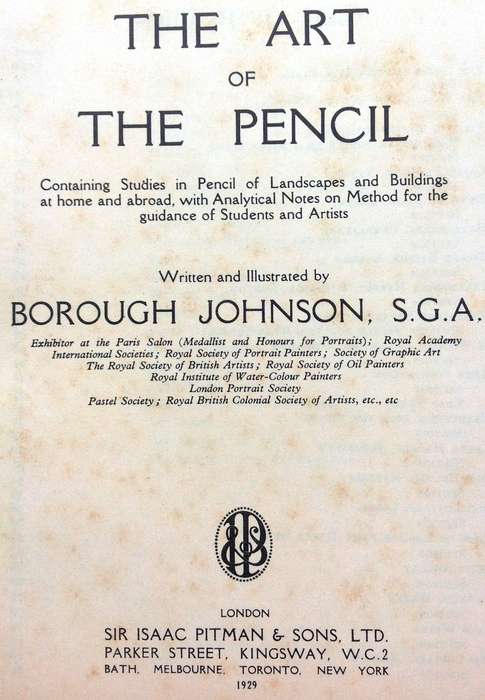 The Art of the Pencil - Borough Johnson - Hardcover