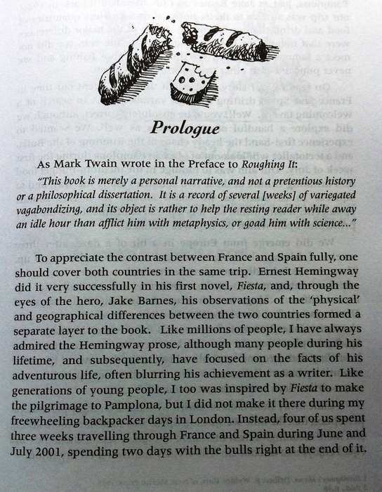 paris to Pamplona on a Barstool - Andrew Ing - signed by Author