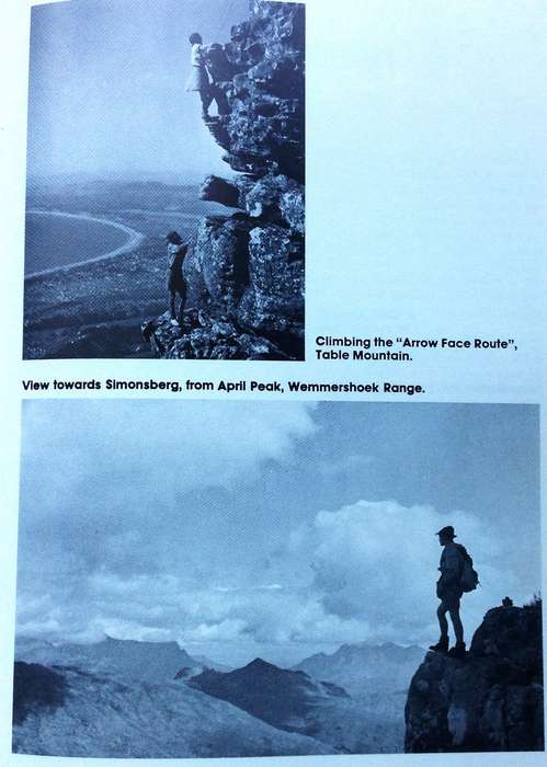 55 - 60 Years of Mountaineering in South Africa - AB (Bert) Berrisford  Signed by Author