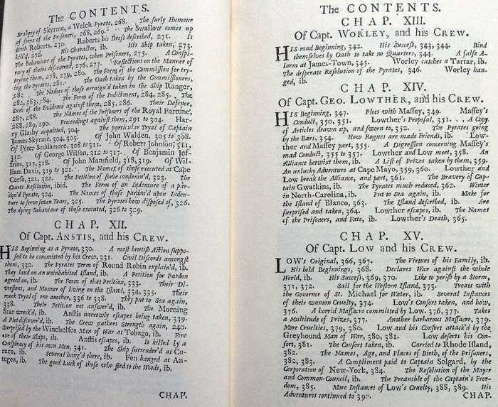 A General History of The Pirates - Captain Charles Johnson