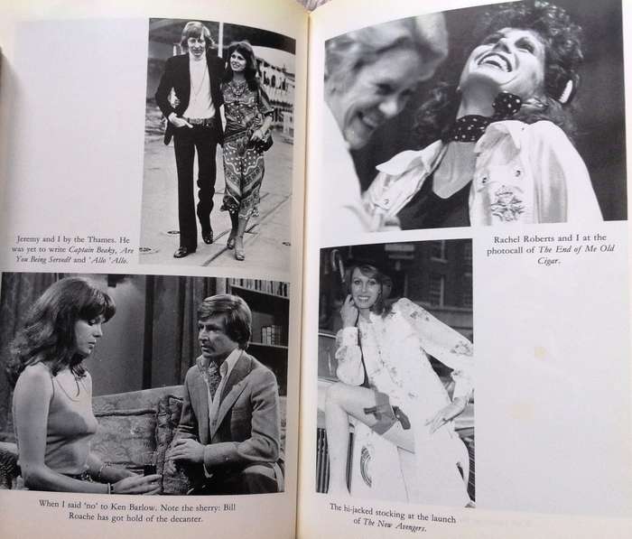 Stare Back and Smile - Joanna Lumley Memoirs - Hardcover    Book signed by Ms Joanna Lumley