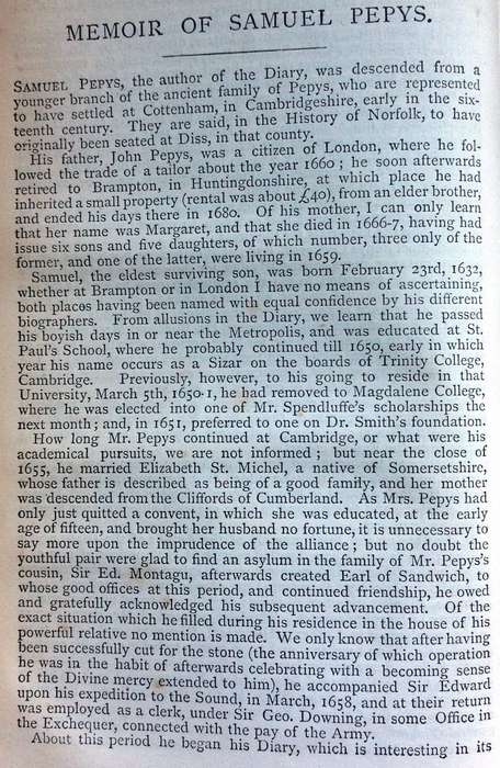 The Diary of Samuel Pepys Esq - Hardcover
