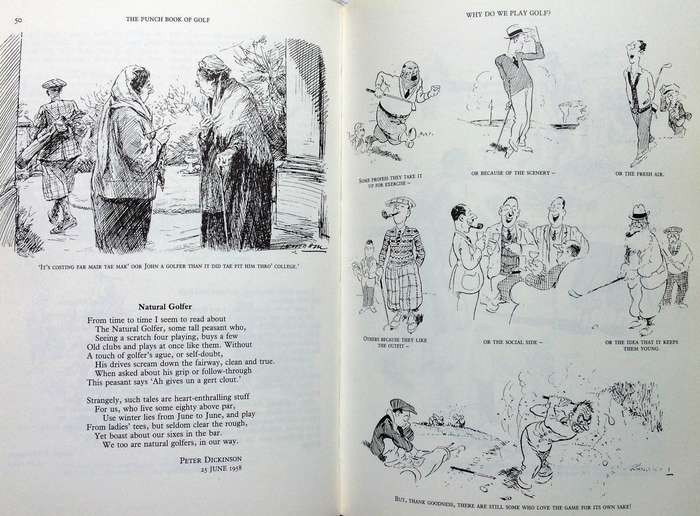 The Punch Book of Golf      Compiled by Susan Jeffreys      Foreword by Peter Alliss