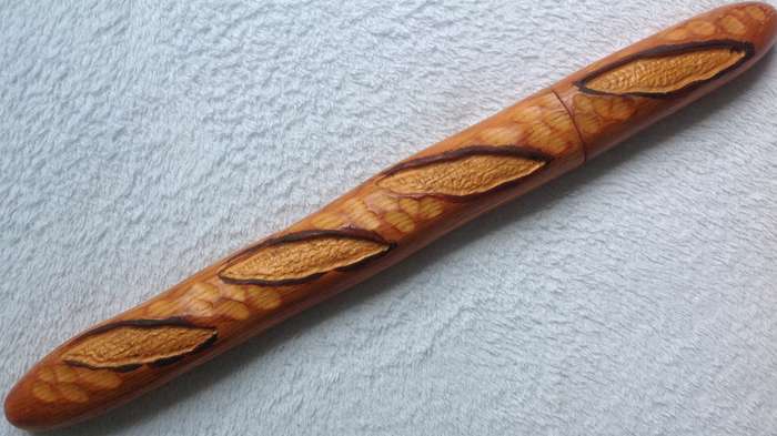 Vintage Wooden Cuzin Baguette Bread Knife - French Farmhouse Kitchen  Made In france - Cuzin Inox