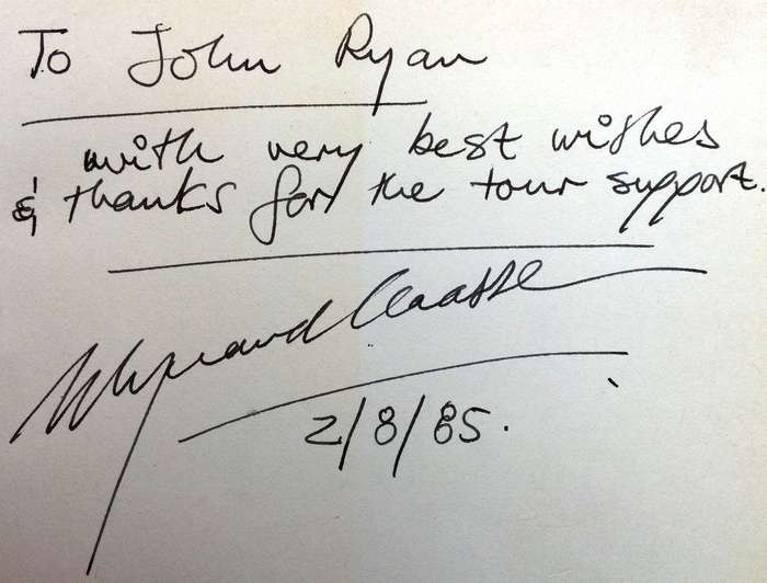 Wynand Claassen - More than just Rugby - Telling It All - with Dan Retief - book signed