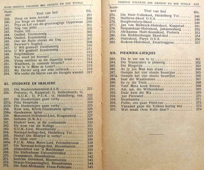 FAK Volksangbundel vir Suid-Afrika - Gutsche, Du P Erlank, Eyssen