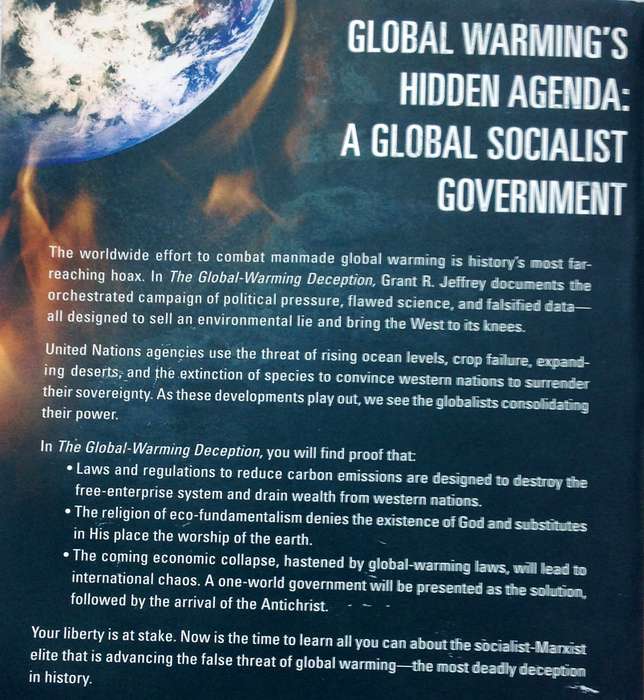 The Global-Warming DECEPTION - Grant R Jeffrey - First edition published in 2011