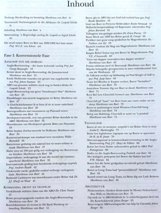 Vir Vryheid en vir Reg-Anglo-Boereoorlog gedenkboek-Marthinus van Bart en Dr Leopold Scholtz-geteken