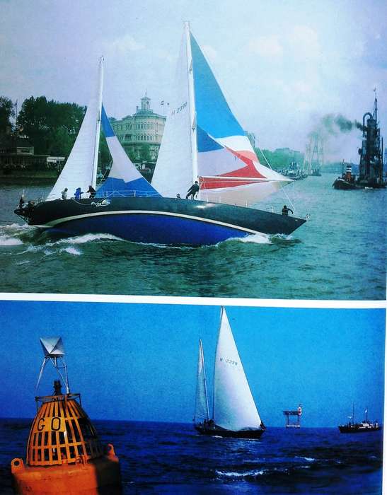 To Beat the Clipper Ships-The story of the Nedlloyd Spice Race-Barry Pickthall-Book signed