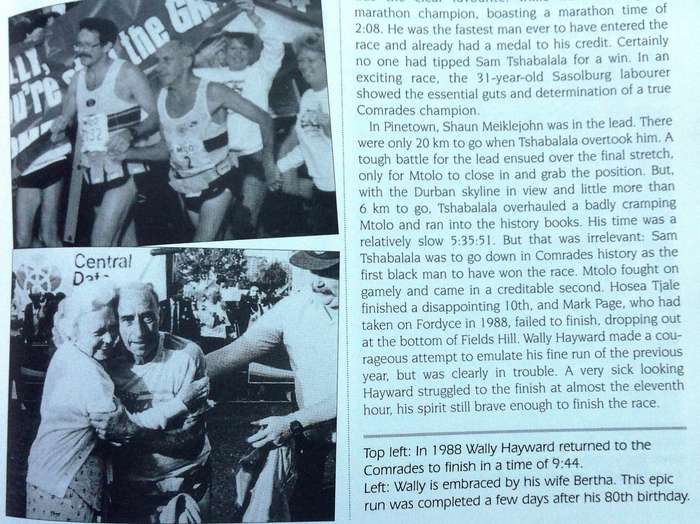 Comrades Marathon - Highlights and Heroes 1921 to 1999 - Ian Laxton, Tom Cottrell, David Williams
