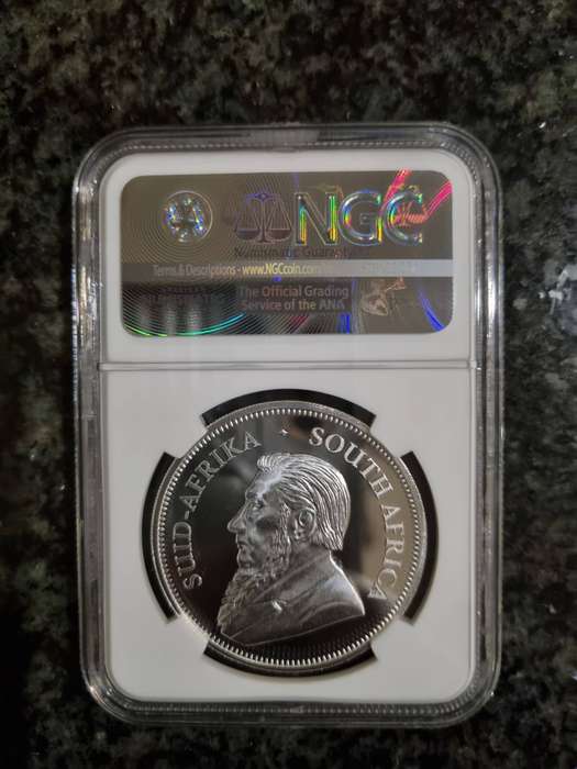 2017 50th Anniversary Silver Krugerrand PF70 Ultra Cameo