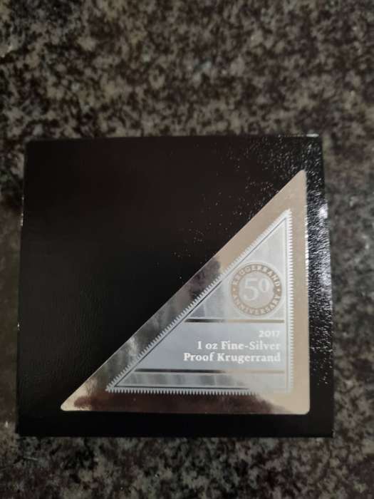 2017 50th Anniversary Silver Krugerrand PF70 Ultra Cameo