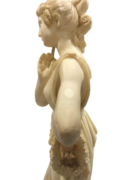 Tall Stonelite Statue of Woman - Arta Fina