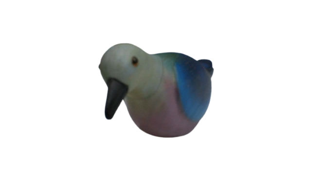 Vintage Wooden Pigeon Ornament