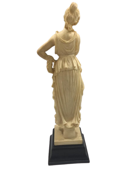 Tall Stonelite Statue of Woman - Arta Fina