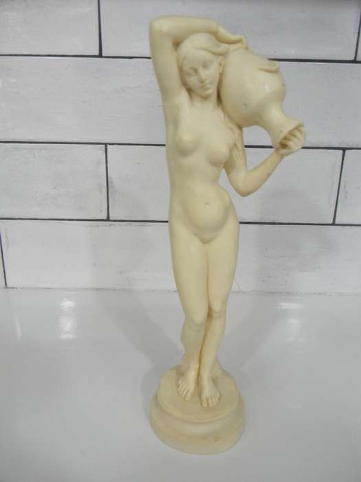 La Sorgnete (The Source) by Ingres 30cm Statue by Santini
