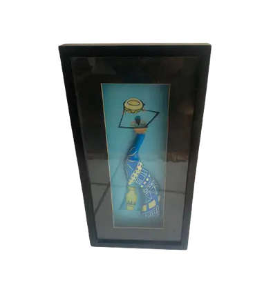 3d African Shadow box wall decor