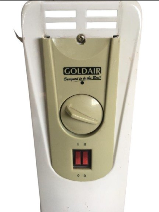Goldair - 7 Fin Heater - White -GSOR-700