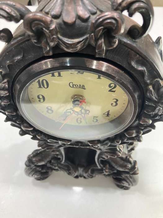 Vintage Rococo Table Clock