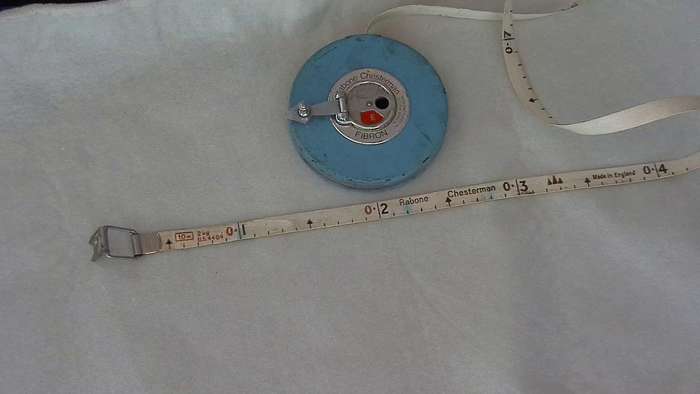 RABONE CHESTERMAN 10M Fibron Measuring Tape