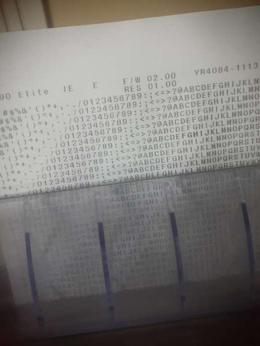 OKI Microline 390 Elite 24 pin Dot Matrix Printer - LPT (With new OKI Ribbon)