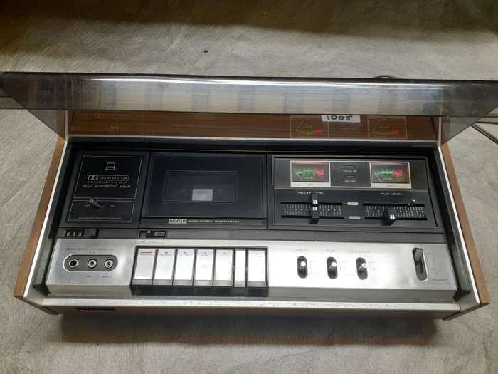 sharp rt-480tx tape deck 1980's working