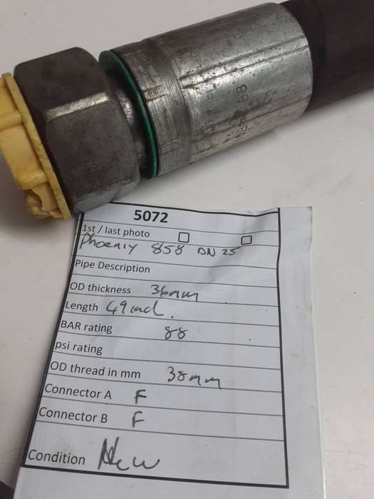 DN25 1' 1SN 88 BAR hydraulic hose for high temperature Phonex 858