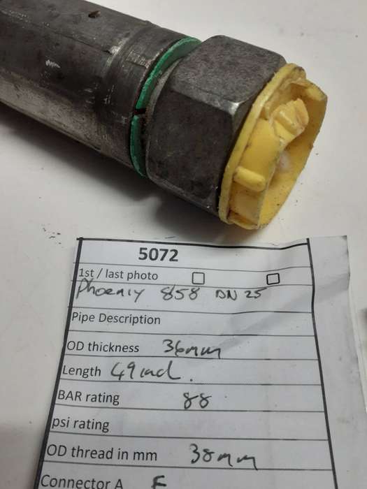 DN25 1' 1SN 88 BAR hydraulic hose for high temperature Phonex 858