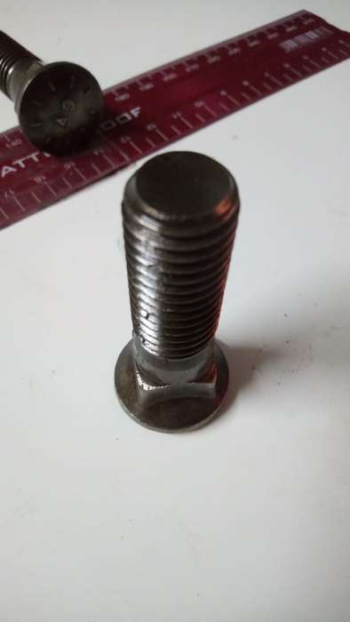 Grade 9 Dome Head Plow Bolt - 3/4" x 2-1/2" Minimum qty 50 per order