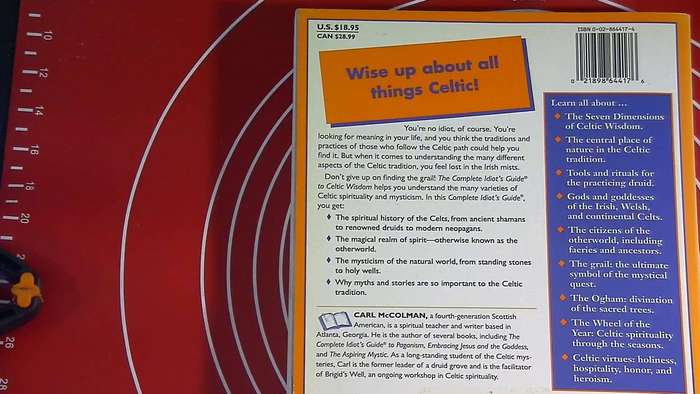 The Complete Idiot's Guide to Celtic Wisdom: By Carl McColman