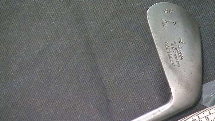 Golf - Scarce Antique Vintage Golf Club Forgan St Andrews Gold Medal Golf Club