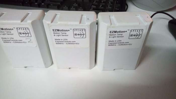 EZ Motion+ ZWave Motion Temp and light sensor