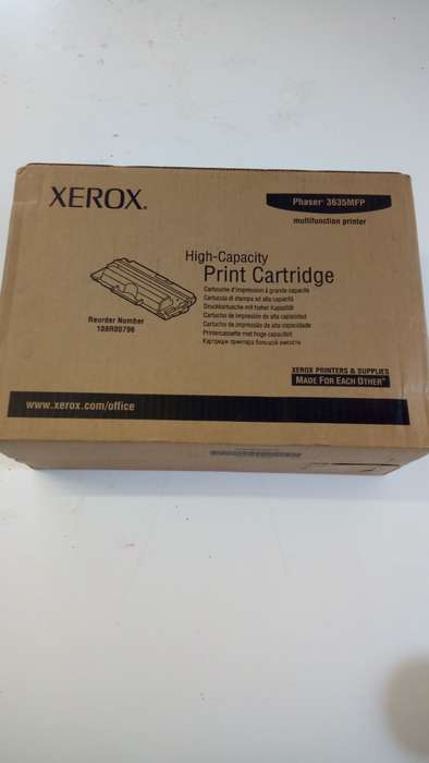 Xerox Phaser 3635MFP Black Toner Cartridge 10,000 Pages Original 108R00796 Single-pack