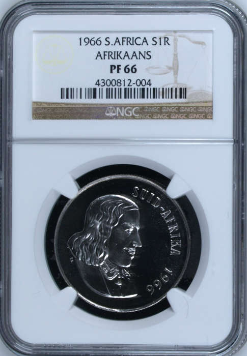 1966 Afrikaans R1 NGC PF66