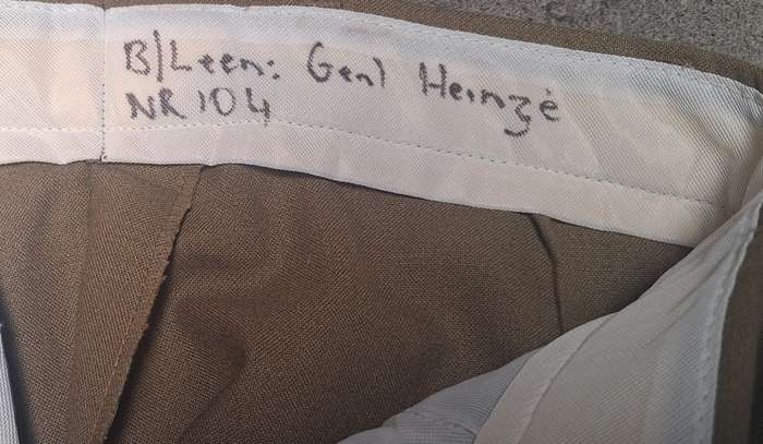 SANDF Brigadier General Hans Heinze Uniform