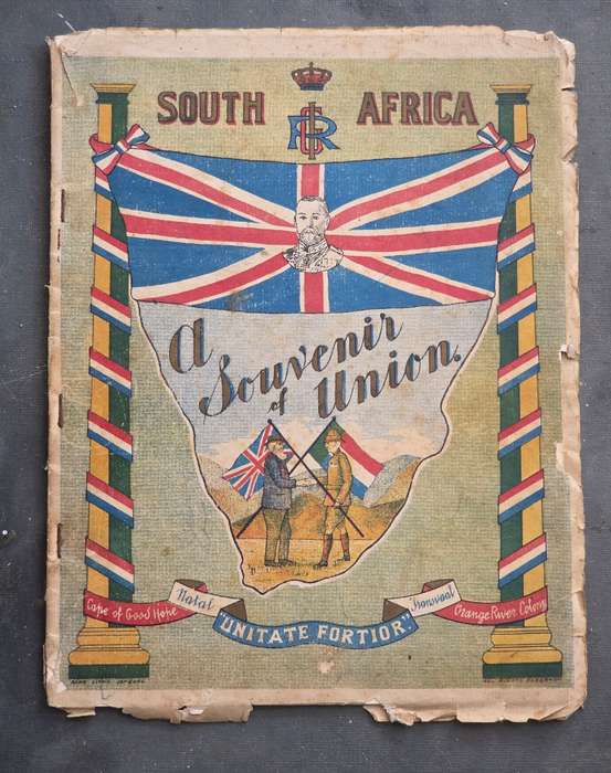 SOUTH AFRICA , A SOUVENIR OF UNION 1910
