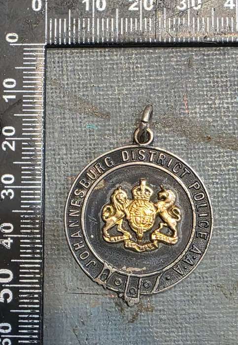 1910 JOHANNESBURG DISTRICT POLICE ATHLETIC MEDALLION
