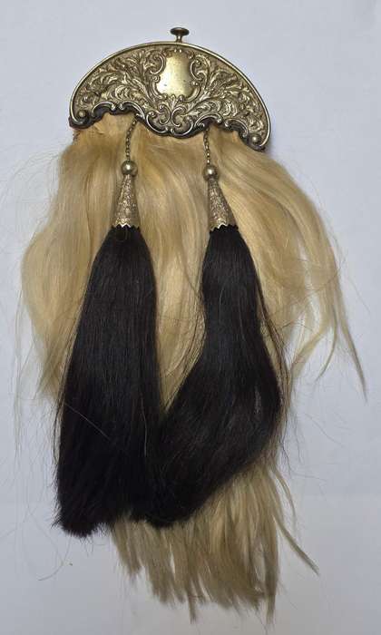 BOER WAR. British Officers Horse Hair Sporran