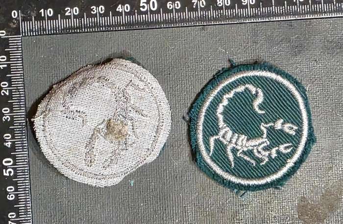 HUNTER GROUP FACING SET CLOTH PATCHES