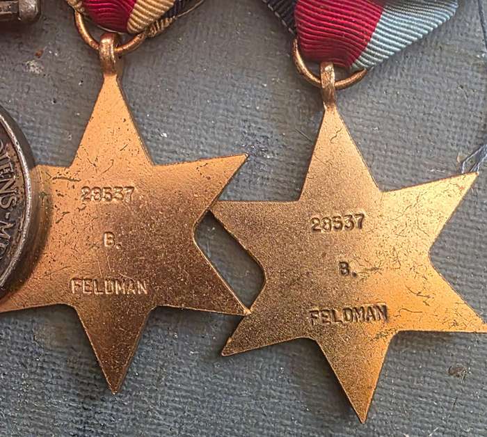 WW2 JEWISH MEDAL GROUP