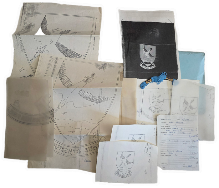 SAAF 85 FLYING SCHOOL FILE ARTWORK FOR BADGE MANUFACTURER