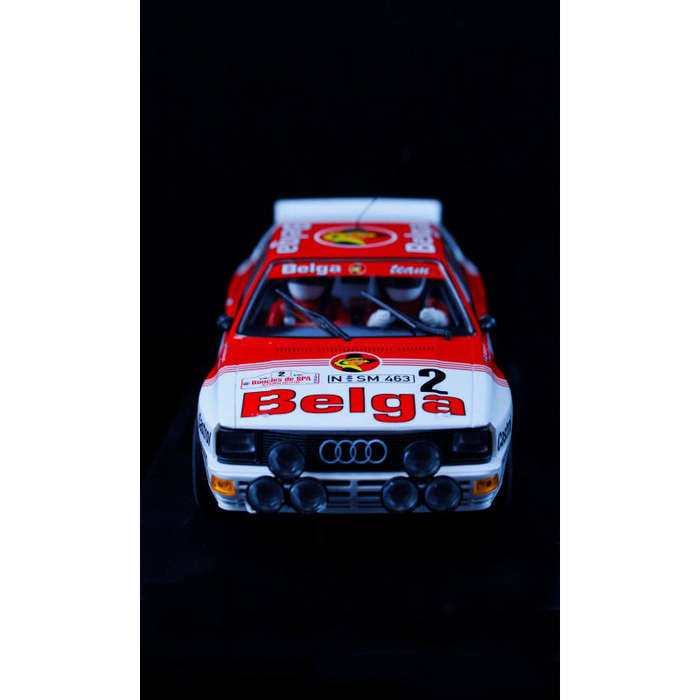 Scalextric FLY AUDI QUATTRO A2 RALLY BOUCLES DE SPA WINNER #2 LTD EDITION NEW release 1/32 slot car