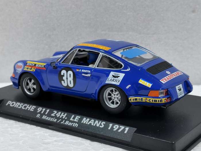 Scalextric FLY Porsche 911 24h LeMans 1971 #65 A2089 blue new release 1/32 slot car