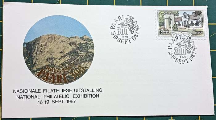 RSA 1987 FDC National Philatelic Exhibition