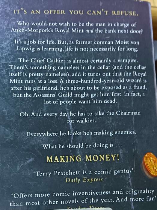 Making Money - Terry Pratchett - Softcover - 480 pages