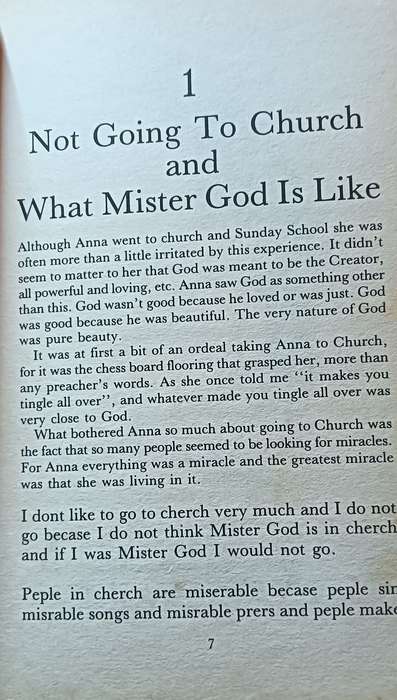Anna's Book - Compiled by Fynn - Softcover - 56 pages