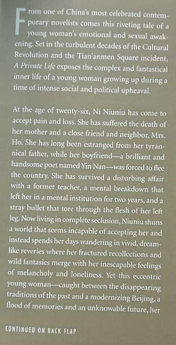 A Private Life - Ran Chen - Hardcover - 214 Pages