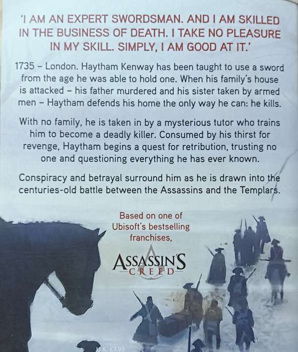 Assassins Creed - Forsaken - Oliver Bowden - Softcover - 482 Pages