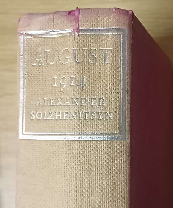 August 1914 - Alexander Solzhenitsyn - Softcover - 645 Pages